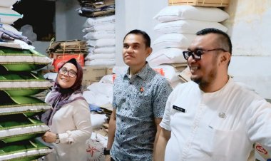 Satgas Pengendalian Harga Beras Sidak Pasar Lhoksukon, Pastikan Harga Sesuai HET