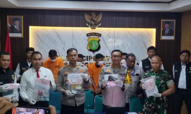 Polsek Ciputat Timur Ungkap Sindikat Pencurian Modus Ganjal ATM, 4 Pelaku Diamankan