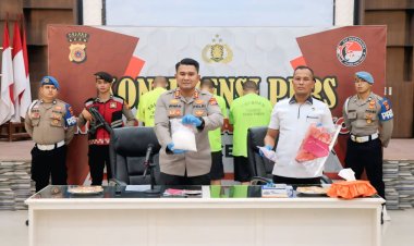 Polres Aceh Timur Ungkap Kasus Penyalahgunaan Narkotika, Amankan Sabu 920 Gram dan Tiga Tersangka