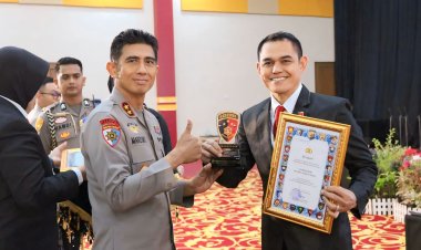 AKP Dr. Bustani Raih Penghargaan Tertinggi dari Kapolda Aceh, Terbaik I dalam Pengungkapan dan Penuntasan Perkara Satreskrim se-Jajaran Polda Aceh
