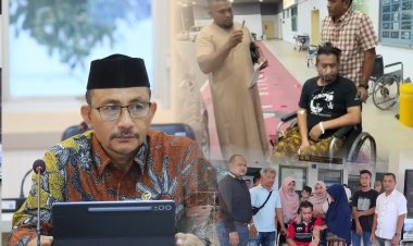Sakit Parah di Malaysia, Haji Uma Bantu Pulangkan Bang Tompul Eumpang Breuh