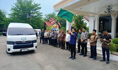 Walikota Langsa Lepas Keberangkatan Kafilah MTQ XXXVII Aceh Tahun 2025