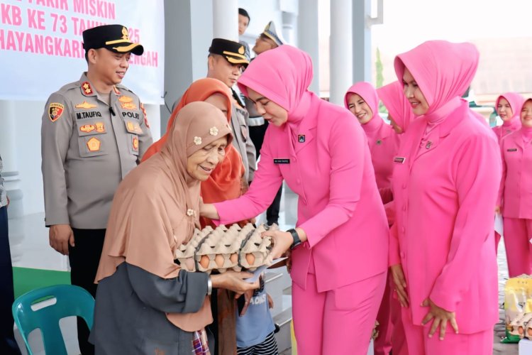 Bhayangkari Peduli di HKGB ke-73, Bhayangkari Aceh Tengah Gelar Baksos Anjangsana dan Cek Kesehatan Gratis