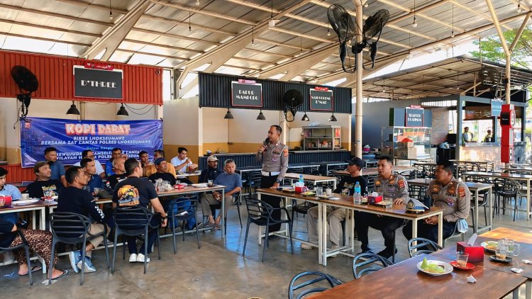 Satlantas Polres Lhokseumawe Gandeng Komunitas Bikers, Wujudkan Keselamatan Berlalu Lintas Lewat Kopdar dan Safety Riding