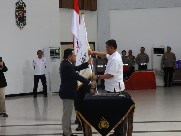Dipimpin Ketua Umum PP PBVSI, Kapolda Kalteng Resmi Dilantik Jadi Ketua Pengurus PBVSI Provinsi