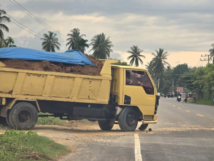 Tambang Galian C di Gampong Sawang Peudada Bireuen Diduga Kuat Gunakan BBM Bersubsidi, Kasat Reskrim Dikonfirmasi Bungkam 