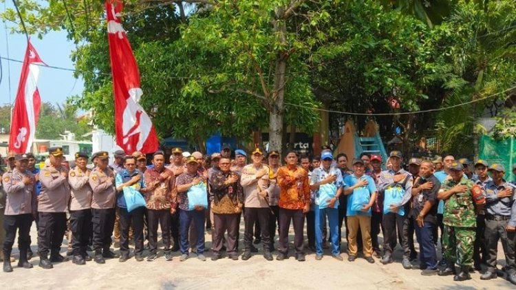 Polres Kepulauan Seribu Libatkan Potmas Wujudkan Program Jaga Jakarta