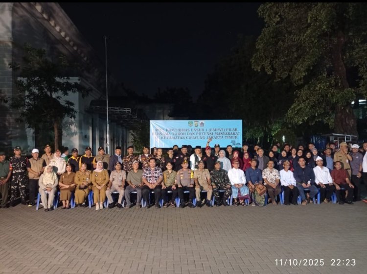 Apel Kamtibmas Empat Pilar Cipayung, Sinergi Tokoh Agama dan Masyarakat Wujudkan Jakarta Aman