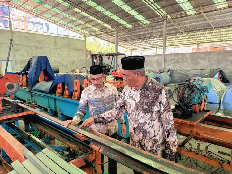 Haji Uma Tinjau Pabrik Khamarama Trust di Lhokseumawe: Dorong Industri Lokal untuk Tingkatkan PAD dan Ekonomi Daerah