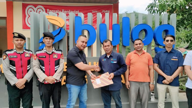 Polres Aceh Tengah Dukung Ketahanan Pangan, Monitoring Pembelian Jagung Petani oleh Bulog Takengon