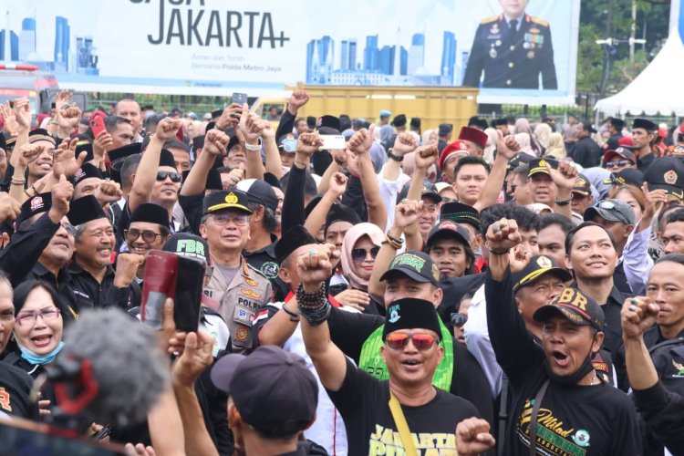 Organisasi Kemasyarakatan se-Jakarta Nyatakan Sikap Dukung Polri, Siap “Jaga Jakarta” Bersama