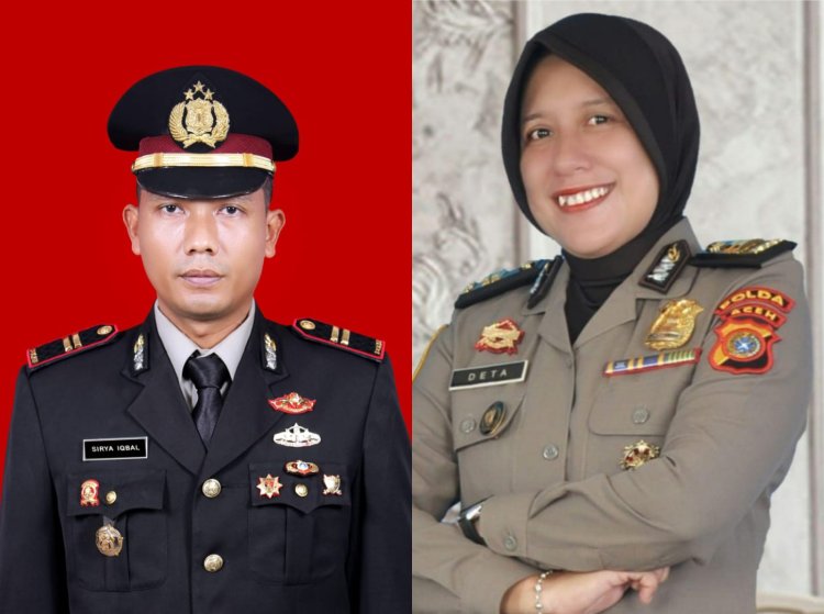 Mutasi Polres Langsa, Iptu Sirya Iqbal Jabat Kasat Resnarkoba dan Iptu Zulmahrita Jabat Kasat Intelkam