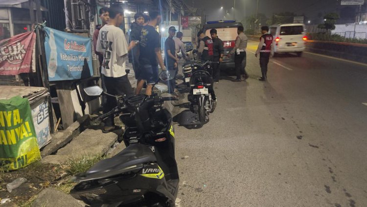 Patroli Mobile Polsek Tambun Selatan Sita 4 Motor Diduga untuk Balap Liar, Keributan Warga di Griya Asri 2 Berhasil Diredam