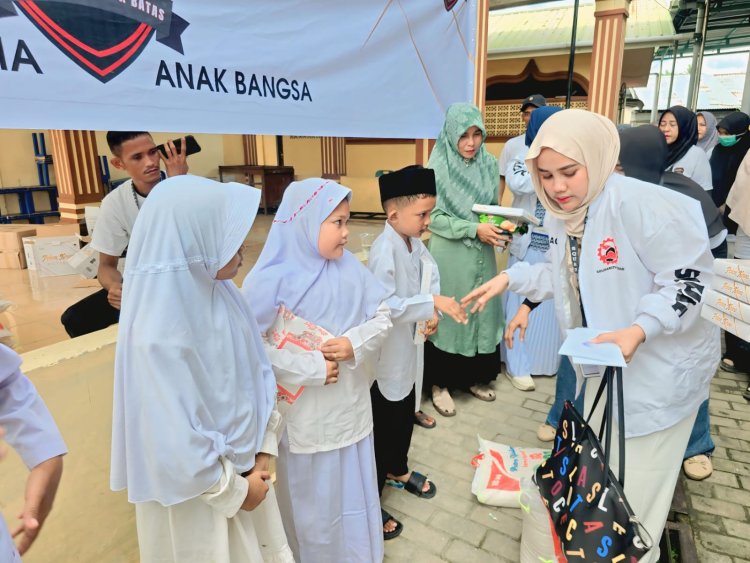 Wujudkan Solidaritas Tanpa Batas, Solidarity Squad Aceh Santuni 100 Anak Yatim di Kota Langsa