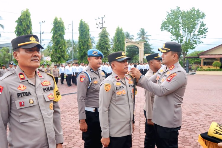 Kapolres Aceh Timur Kukuhkan Pamapta Sebagai Perwira Penanggung Jawab Pelayanan Terpadu
