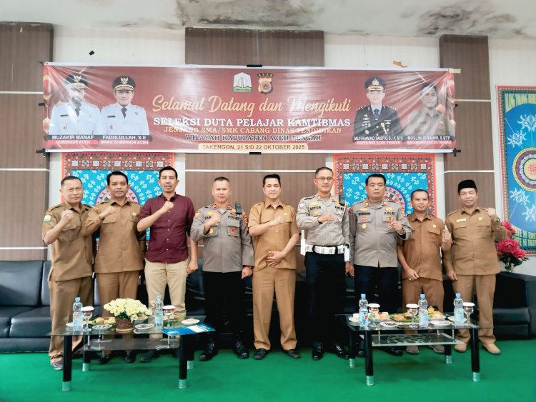 Wakapolres Aceh Tengah Buka Seleksi Duta Pelajar Kamtibmas 2025