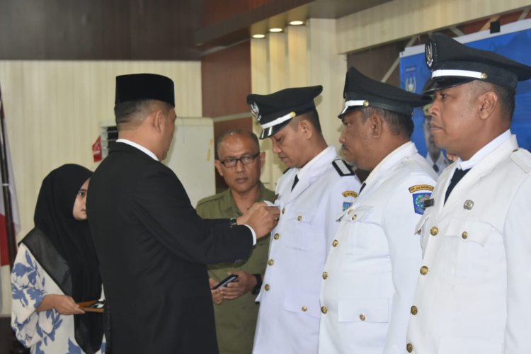 Pemko Langsa Lantik 7 Pj Geuchik