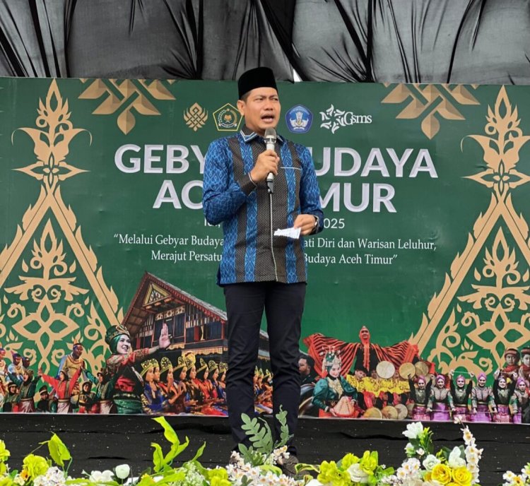 Penuh Kemeriahan, Wakil Bupati Aceh Timur Resmi Tutup Gebyar Budaya Tahun 2025
