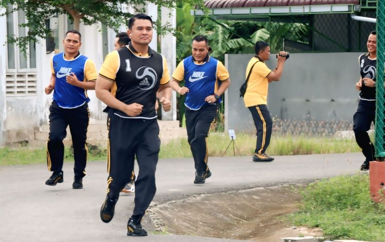 Polres Aceh Timur Gelar Tes Kesamaptaan Jasmani Berkala Periode II Tahun 2025