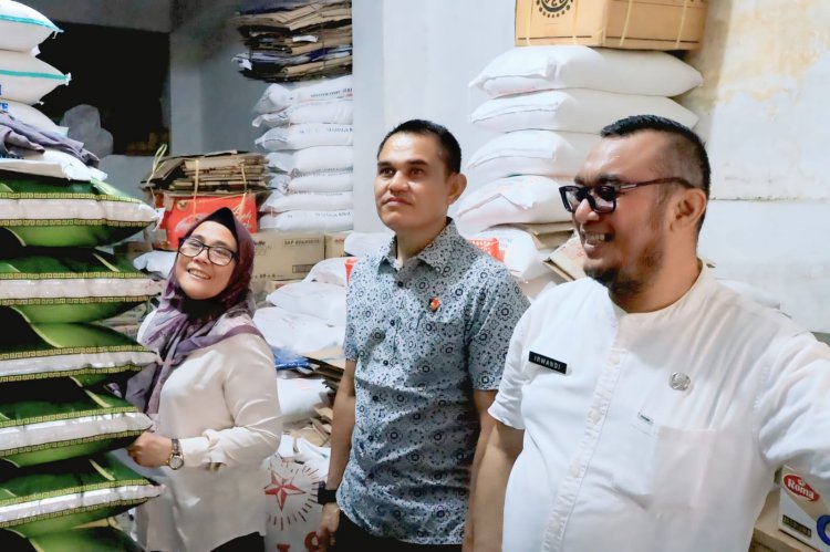 Satgas Pengendalian Harga Beras Sidak Pasar Lhoksukon, Pastikan Harga Sesuai HET