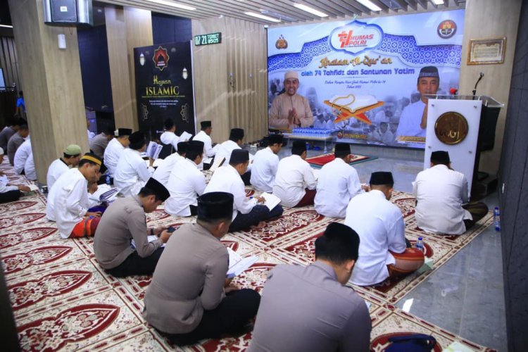 Jelang Hari Jadi ke-74, Divhumas Polri Gelar Khataman Al-Qur’an