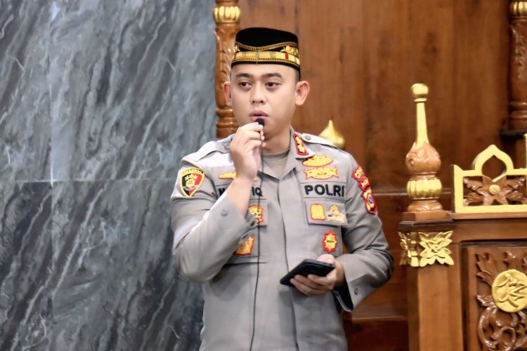 Kapolres Aceh Tengah Ajak Masyarakat Jaga Kamtibmas dan Awasi Penggunaan HP Anak Lewat Safari Subuh