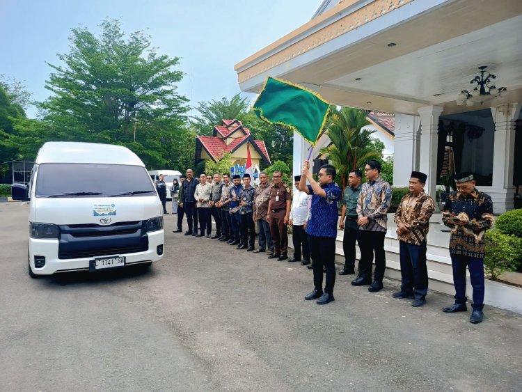 Walikota Langsa Lepas Keberangkatan Kafilah MTQ XXXVII Aceh Tahun 2025