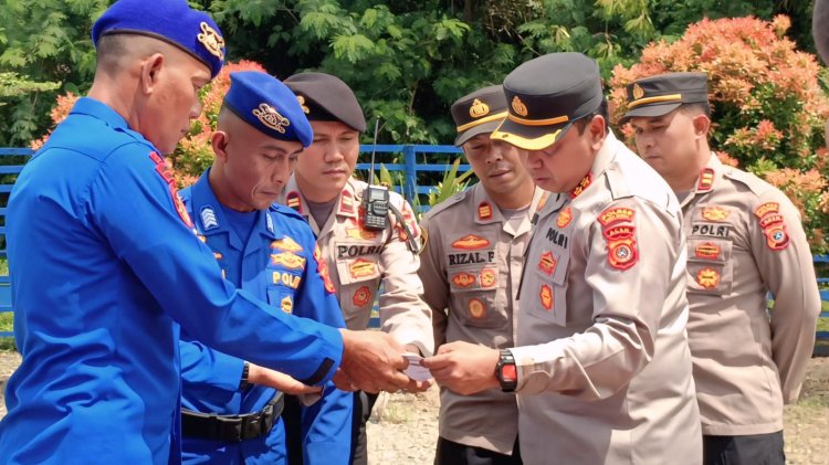 Kapolres Aceh Barat Cek Kesiapan Peralatan SAR Satpolairud dan Satsabhara