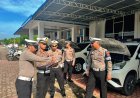 Kasat Lantas Polres Aceh Utara Iptu Sofyan Kurniawan Cek Kesiapan Kendaraan Dinas