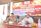 Polres Pidie Terima Kunjungan Tim Peneliti SKM Polda Aceh