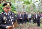 Kapolres Aceh Tengah Pimpin Pemakaman Tradisi Kepolisian Alm Bripka Ruhdi Fitrah