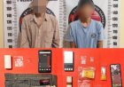 Satresnarkoba Polres Way Kanan Bekuk 2 TSK Diduga Edarkan Sabu di Gunung Labuhan