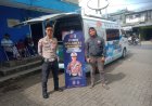 ‎Satlantas Polres Sukabumi Gelar Program "Polantas Menyapa", Edukasi Masyarakat tentang Administrasi Kendaraan