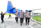 Polri Kerahkan Pesawat CN dan Fokker untuk Distribusi Logistik ke Aceh, Sumut, dan Sumbar