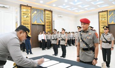 Kapolres Aceh Timur Pimpin Sertijab AKP Novrizaldi Jabat Kasat Reskrim