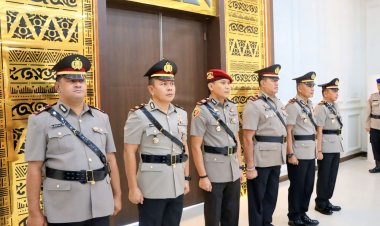 Kapolres Aceh Timur Pimpin Sertijab Kasat Intelkam, Kapolsek dan Pelantikan Kasat Reskrim