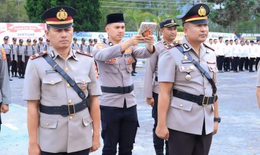 Kapolres Bener Meriah Pimpin Sertijab, Iptu Fadhullillah Jabat Kasat Intelkam dan Iptu Dasril Jabat Kapolsek Bebesan