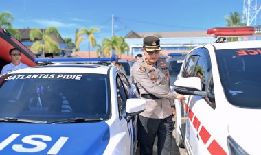 Kapolres Pidie Pimpin Apel Kesiapan Tanggap Bencana Tahun 2025
