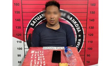 Polisi Ciduk Pengedar Sabu di Lhoksukon, 38 Paket Siap Edar Diamankan