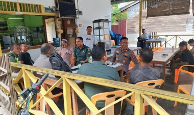 Ciptakan Kamtibmas Kondusif, Kapolsek Keumala Gelar Jeip Kupi Bareng Warga Gampong Cut