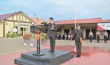 Polres Pidie Gelar Upacara Hari Pahlawan 2025