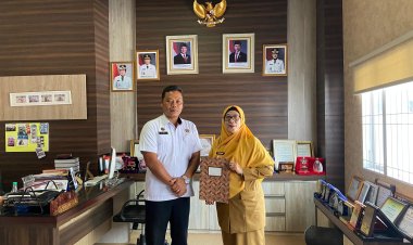 Kalapas Way Kanan Lakukan Kunjungan Kerja ke Dinas Kesehatan, Bahas Kerjasama Pelayanan Kesehatan Bagi Warga Binaan.