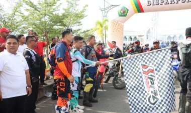 Kapolres Pidie Hadiri dan Ikut Langsung Kegiatan Pidie Trail Adventure (PITA) 2025