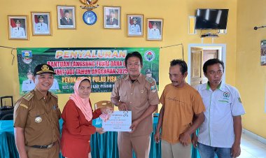 Pekon Pasar Pulau Pisang Realisasikan BLT – DD Tahap Dua Tahun 2025