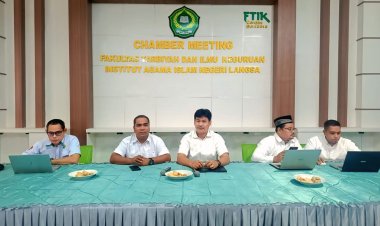 Warek I IAIN Langsa Apresiasi Kerja Tim Akreditasi Prodi BKPI