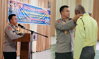 Kabag Ops Polres Lhokseumawe Hadiri Pembukaan Pelatihan Satpam Gada Pratama Angkatan XXXII Tahun 2025