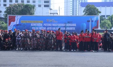 Kapolda Metro Jaya Pimpin Apel Siaga Potmas: Perkuat Sinergi Jaga Kamtibmas Jakarta