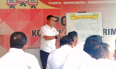 AKP Dr. Bustani Pimpin Kelas Hukum Rutin Satreskrim Lhokseumawe, Fokus KUHP Baru dan Regulasi Terkini
