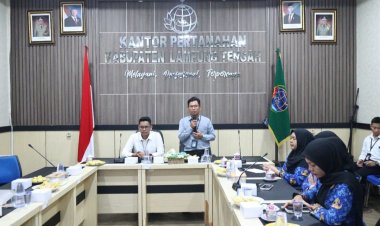 Sosialisasi Produk Bank BRI dan Pembukaan Rekening Bagi Pegawai BPN Lampung Tengah