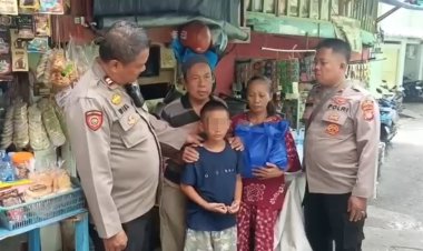 Anak Selamat Berkat Polisi, Orang Tua: Kami Sangat Berterima Kasih